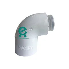 Vaillant Yoğuşmalı Kombi 90° Dirsek Ø80/125